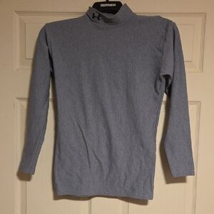 Under Armour Gray Turtleneck Top